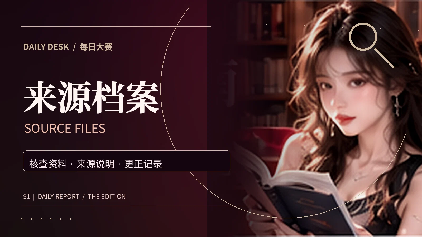 来源核验与资料档案